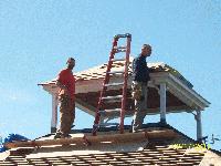 Gazebo Roof Repair 2011