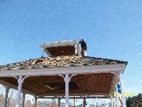 Gazebo Roof Repair 2011