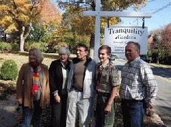 Tranquility Garden Dedication Ceremony