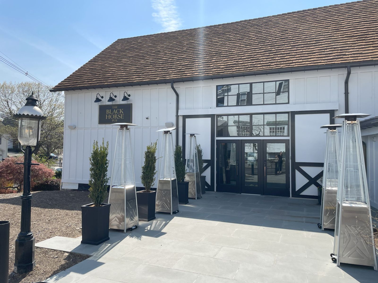 Front of the Black Horse