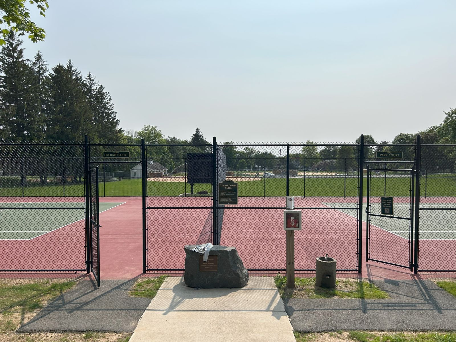 Tennis Court Exterior