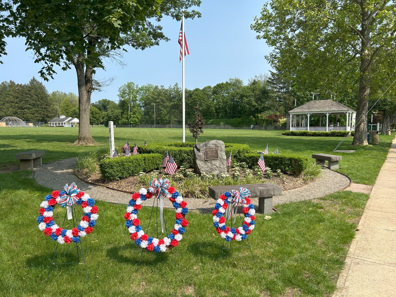 Veterans Memorial at Borough Park