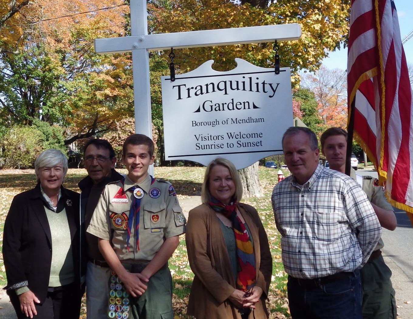 Tranquility Garden Dedication Ceremony